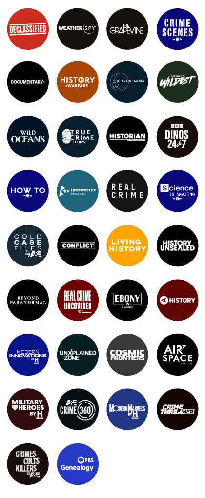 Sling Freestream Documentary Entertainment Channels