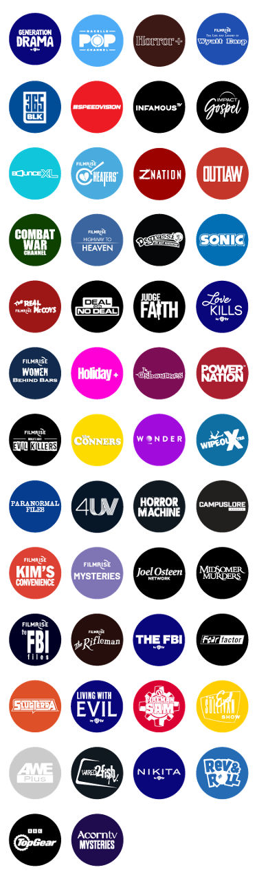 Sling Freestream Entertainment Channels