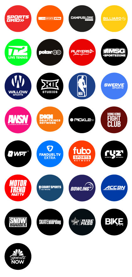 Sling Freestream Sports Channels.
