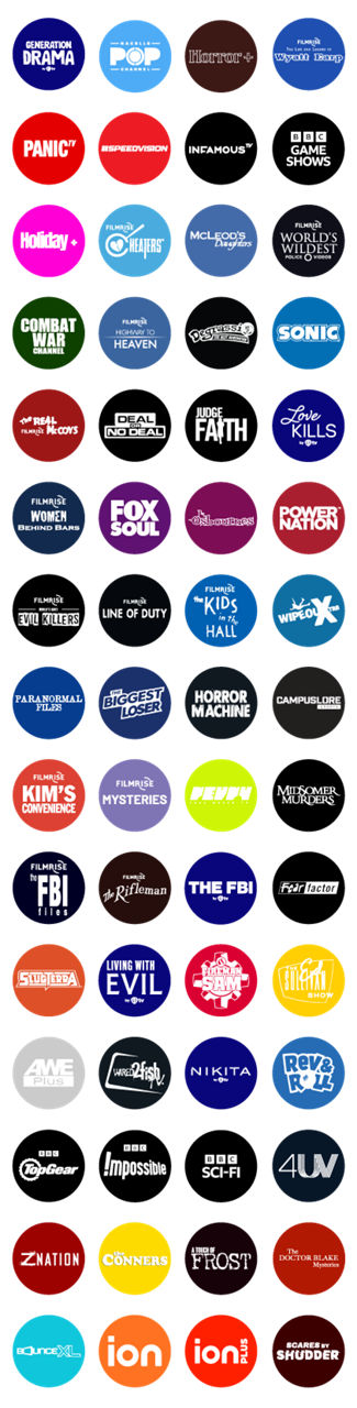 Sling Freestream Entertainment Channels