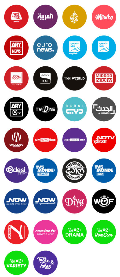 Sling Freestream International Channels
