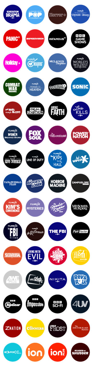 Sling Freestream Entertainment Channels