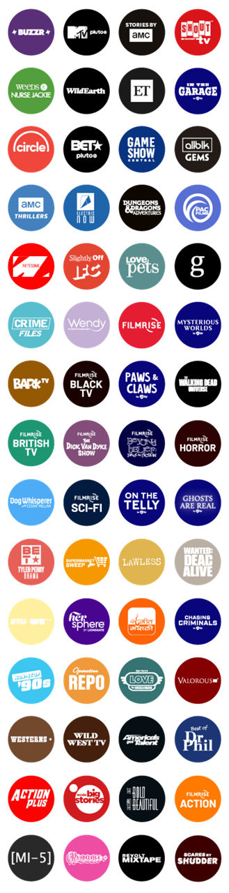 Sling Freestream Entertainment Channels