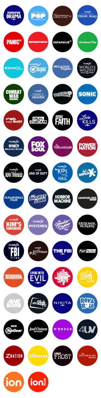 Sling Freestream Entertainment Channels