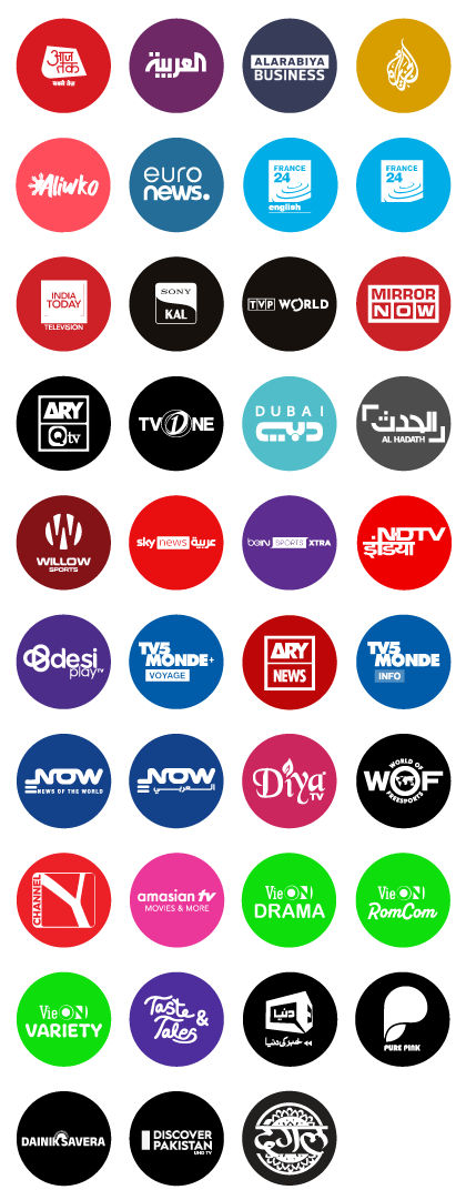 Sling Freestream International Channels