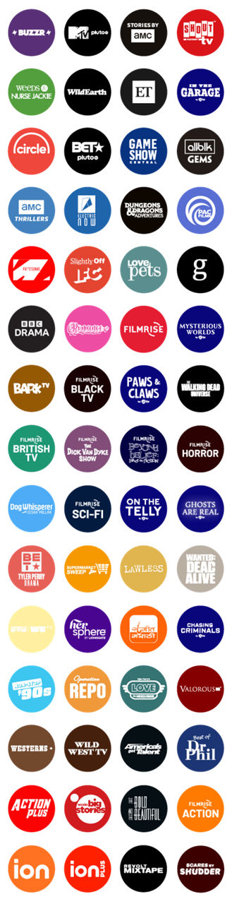 Sling Freestream Entertainment Channels