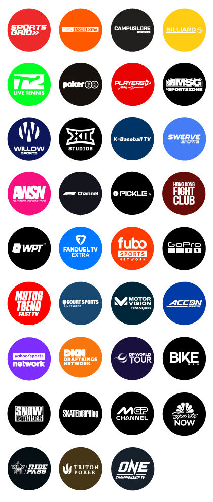 Sling Freestream Sports Channels.