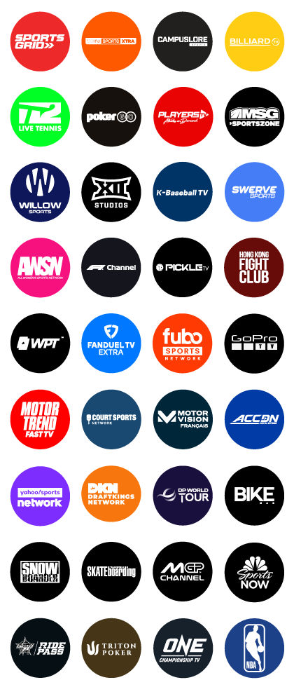 Sling Freestream Sports Channels.