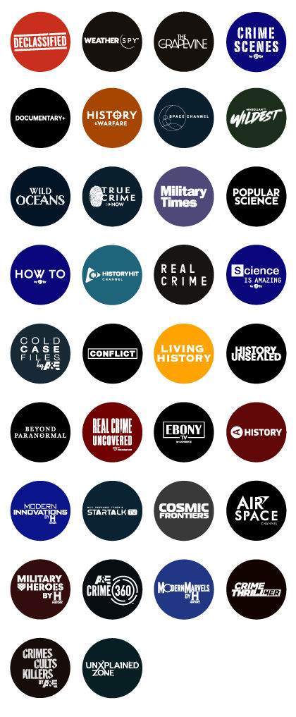 Sling Freestream Documentary Entertainment Channels