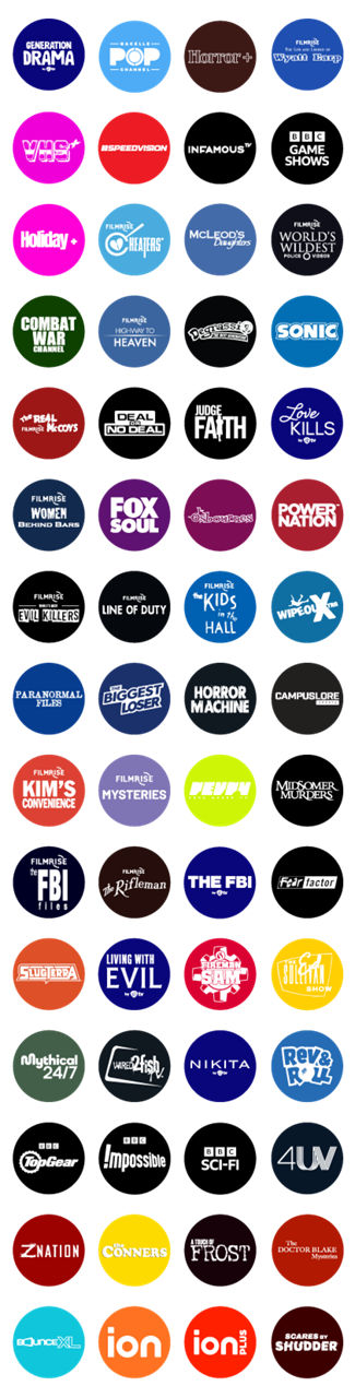 Sling Freestream Entertainment Channels