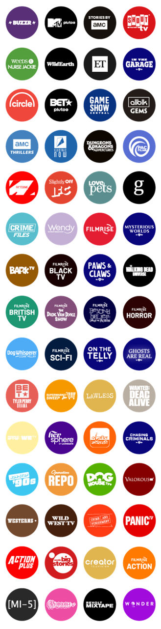 Sling Freestream Entertainment Channels