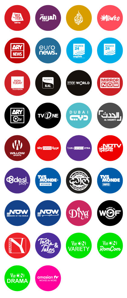 Sling Freestream International Channels