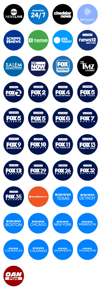 News & Opinion Channel Logos