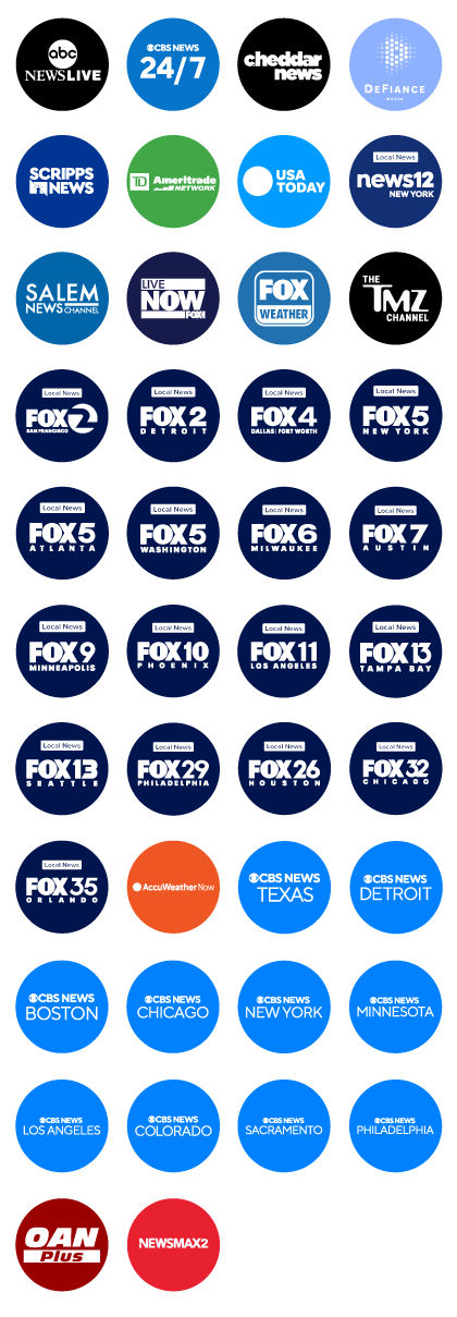 News & Opinion Channel Logos