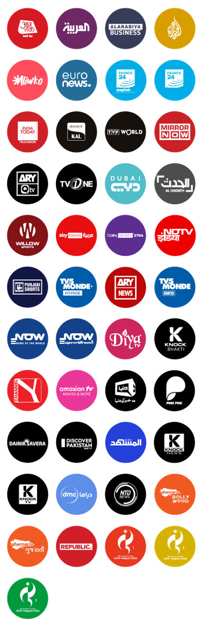 Sling Freestream International Channels