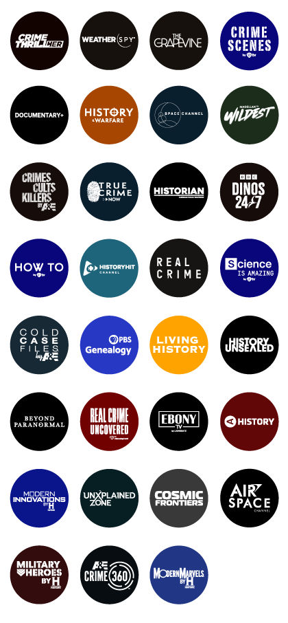 Sling Freestream Documentary Entertainment Channels