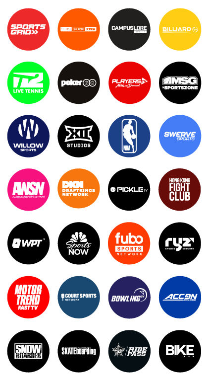 Sling Freestream Sports Channels.