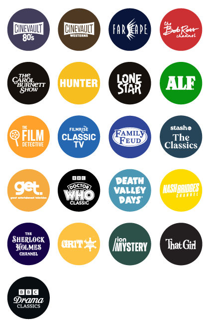 Sling Freestream Classic Entertainment Channels