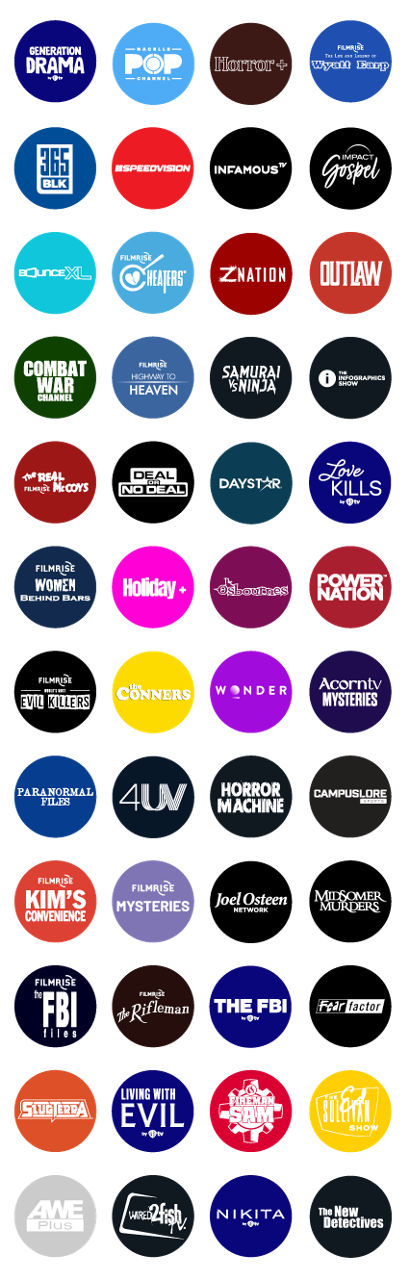 Sling Freestream Entertainment Channels