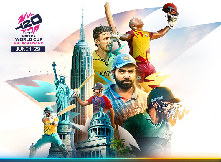 Watch the ICC T20 Men's Cricket World Cup 2024 in the USA on Sling TV