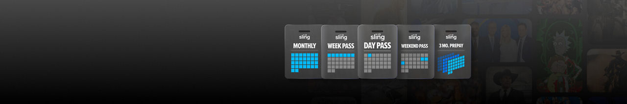 Sling Orange & Blue Channels