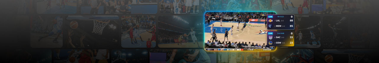 Sports scores feature on Sling