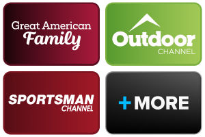 Great American Family, Outdoor Channel, Sportsman Channel, and more