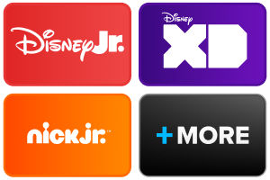 Disney Jr., Disney XD, Nick Jr., and more