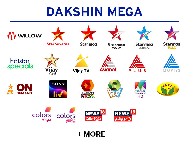 Dakshin Mega channel logos