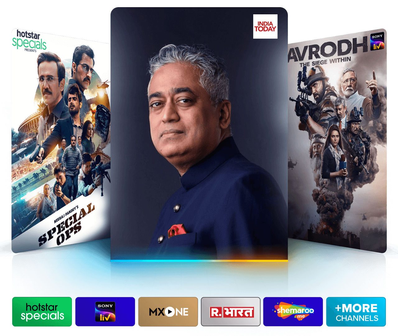Desi Binge Programming like Special Ops, India Today, Avrodh The Siege Within