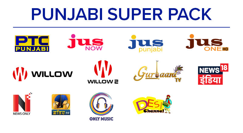 Punjabi Super channel logos