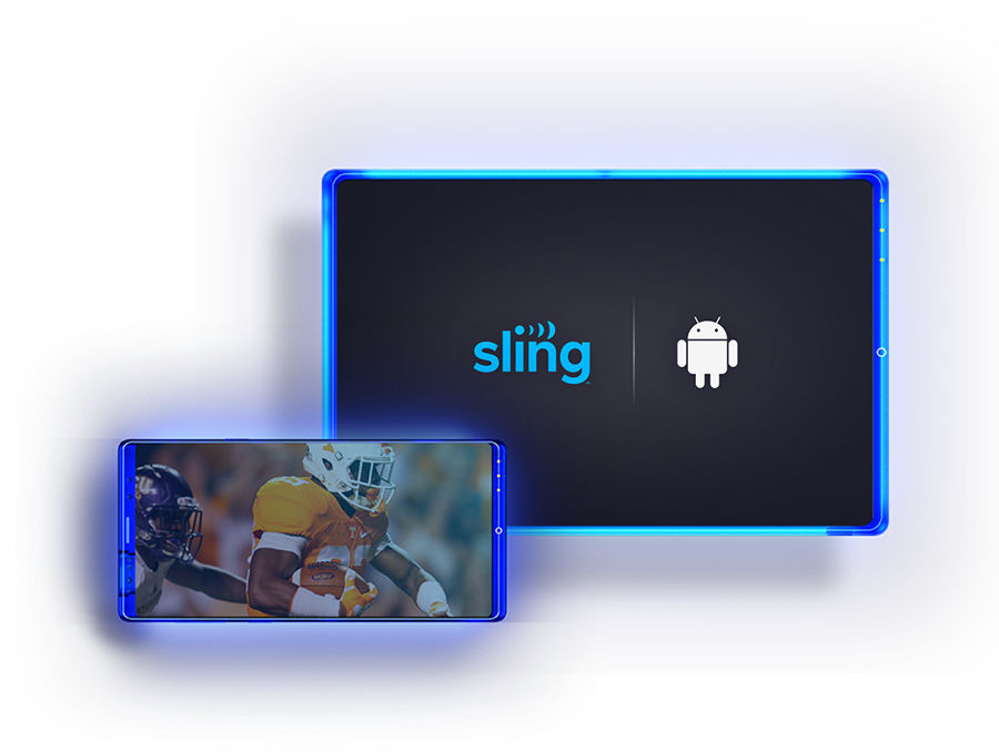 Watching Sling TV on Android devices