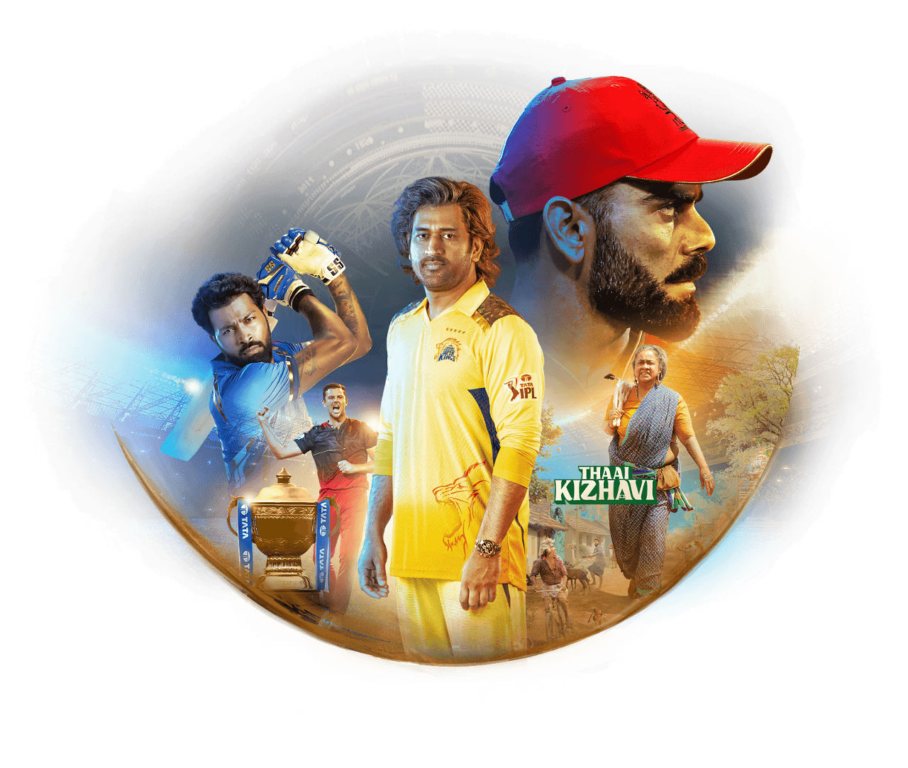 Watch cricket and more with Dakshin Flex.