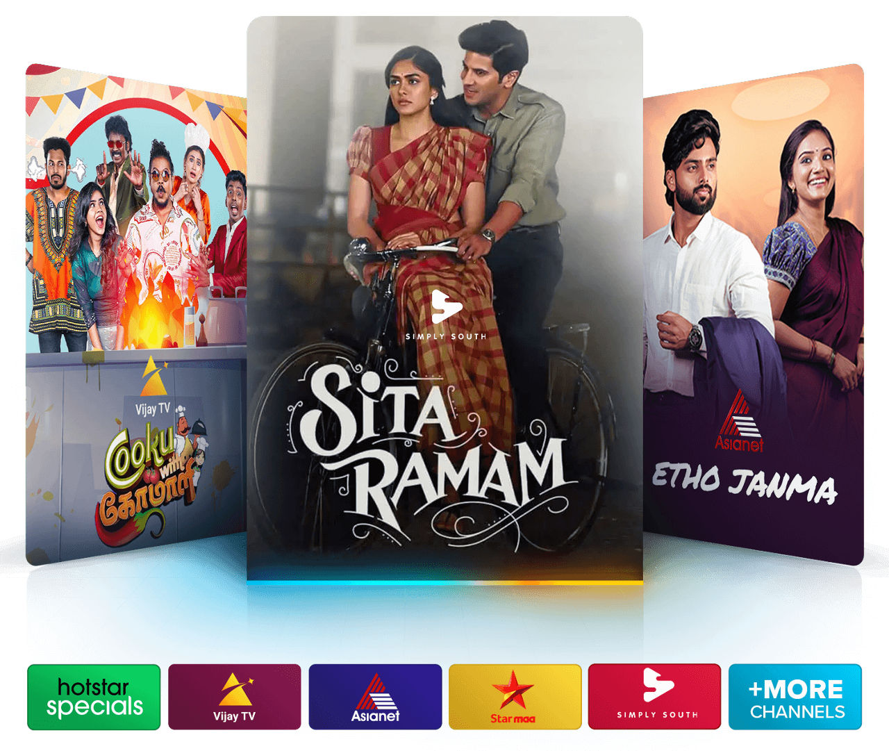 Watch Sita Ramam, Etho Janma, and more with Dakshin Flex.