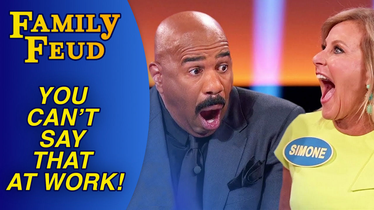Family Feud special edition, hosted by Steve Harvey