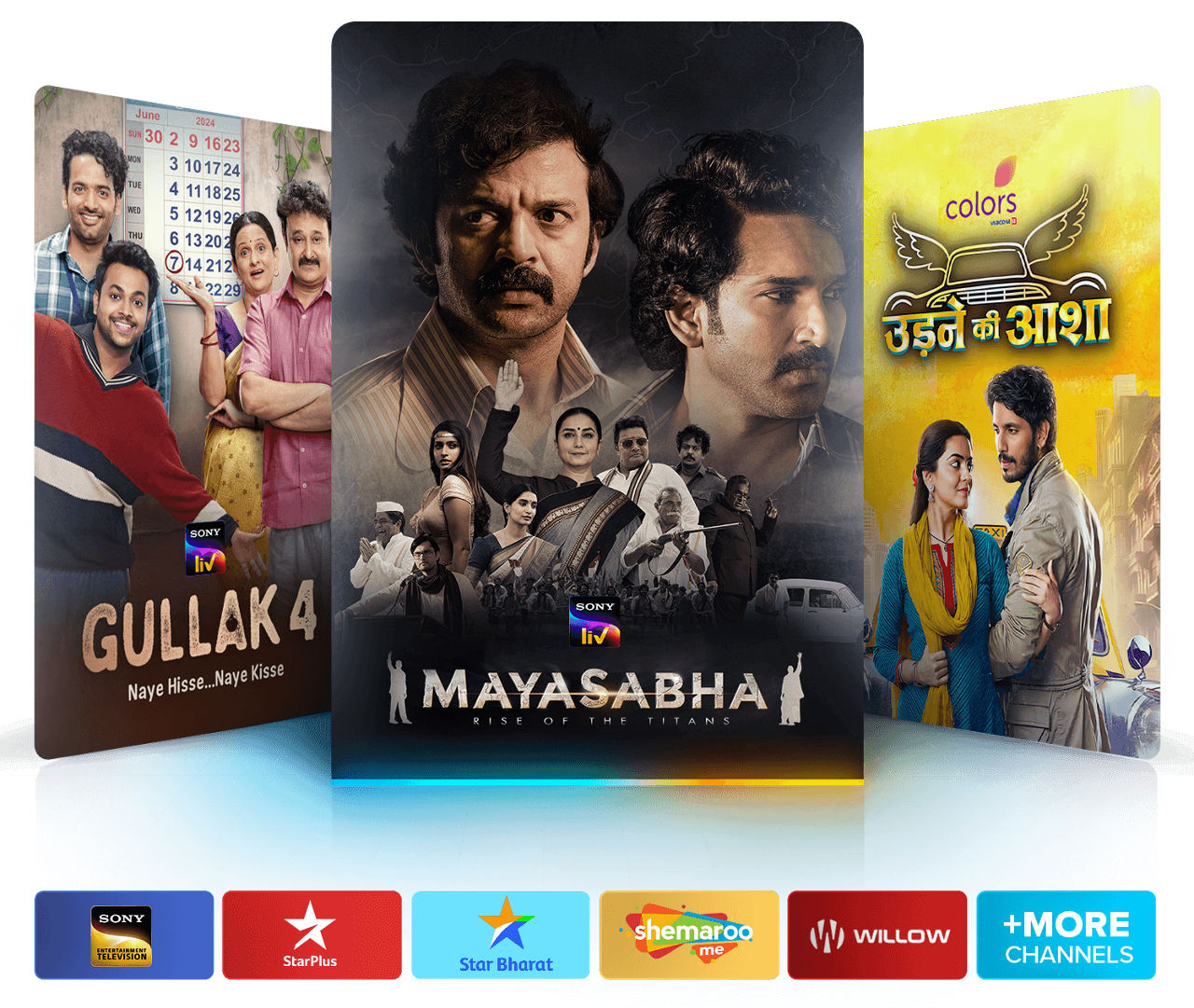 Hindi programming like Gullak 4, Mayasabha, and more.