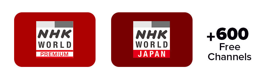 NHK channels.