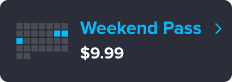 Weekend Pass purchase option.