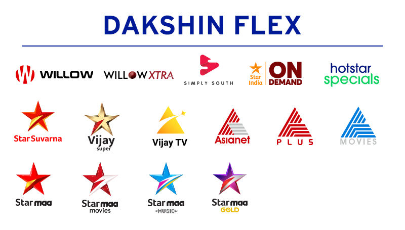 Dakshin Flex channel logos